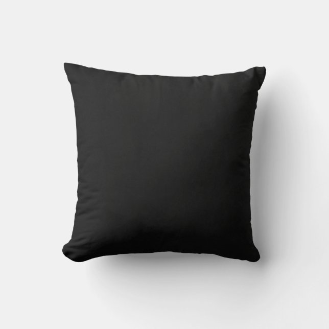 Chalkboard Black Pillow Kussen (Voorkant)
