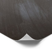 Chalkboard Blackboard Background Retro Charcoal Poster (Hoek)