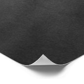 Chalkboard Blackboard Background Retro Style Poster (Hoek)