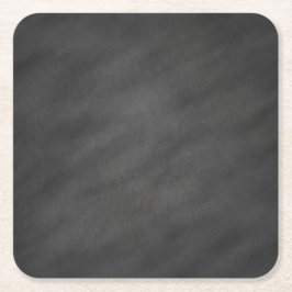 Chalkboard Blackboard Background Retro Style Vierkante Kartonnen Onderzetter