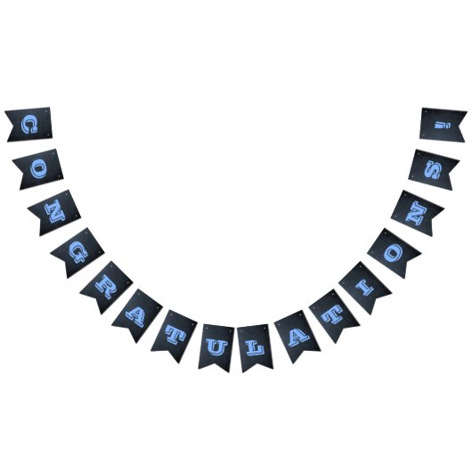 Chalkboard Blauw  Alle Gelegenheid Banner (Alle)