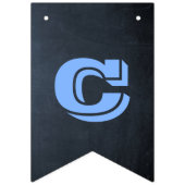 Chalkboard Blauw  Alle Gelegenheid Banner (Eerste vlag)