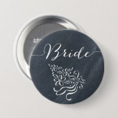 Chalkboard Bride Button (Voorkant /achterkant)