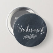 Chalkboard Bridesmaid Button (Voorkant /achterkant)