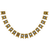 Chalkboard Construction Happy Birthday Banner (Alle)