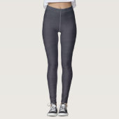 Chalkboard Deep Grey Leggings (Voorkant)