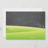 Chalkboard Dinosaur Anniversaire Invitation Dino P (Dos)