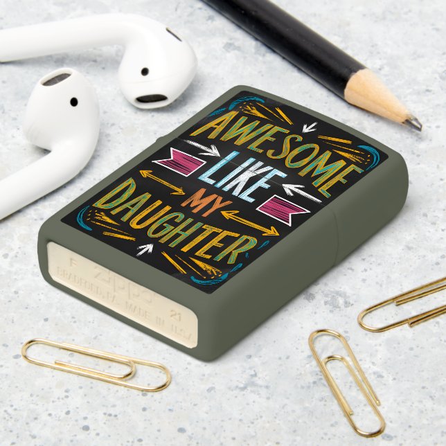 Chalkboard Dochter Waardering (On Table 2)