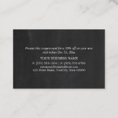 Chalkboard Effet - Bon de réduction (Dos)