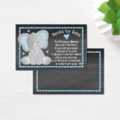 Chalkboard Elephant Baby Boy Shower Apportez un li (Bureau)