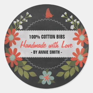 Chalkboard Fabriqué avec amour, Étiquettes cadeaux