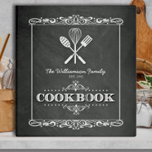  Chalkboard Family Cookbook