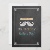 Chalkboard (Fan-Tache-Tic) Mustache Vaderdag (Voorkant)