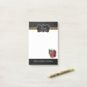 Chalkboard First Grade Teacher | DIY-tekst Post-it® Notes (Op bureau)