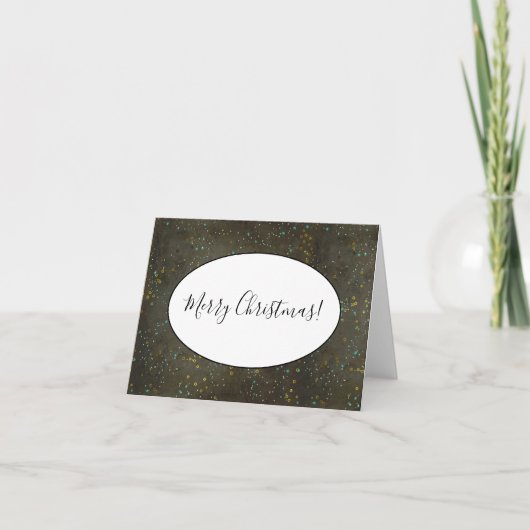 Chalkboard Gold Argent Stars Constellation Sky (Devant)