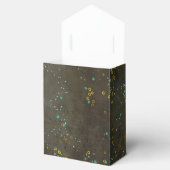 Chalkboard Gold Silver Stars Constellation Sky Bedankdoosjes (Geopend)