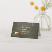 Chalkboard Gold Silver Stars Constellation Wedding (Achterkant)