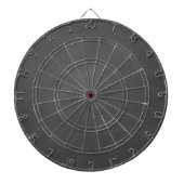 Chalkboard Grey Background Grey Chalk Board Black Dartbord (Voorkant)