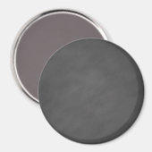 Chalkboard Grey Background Grey Chalk Board Black Magneet (Voorkant / Achterkant)