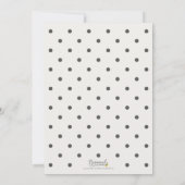 Chalkboard Hearts Twins Jongen en Meisje Baby show Kaart (Achterkant)