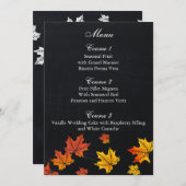  Chalkboard-herdenkingsmenukaarten Menu (Voorkant / Achterkant)