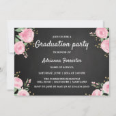 Chalkboard Het avontuur begint | Foto Afstuderen Kaart (Achterkant)