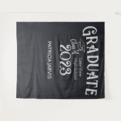 Chalkboard High School Photo Afstuderen Backdrop Wandkleed (Voorkant (horizontaal))