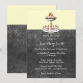 Chalkboard high tea desserts kaart (Voorkant / Achterkant)