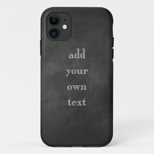 Chalkboard iPhone 5 coque (Dos)