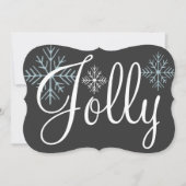 Chalkboard Jolly Invitations (Devant)