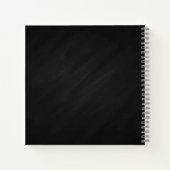 Chalkboard Kitchen Tools Personalized Recipe Notitieboek (Achterkant)