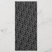 Chalkboard Leprechaun, Carte de menu St Patrick (Dos)