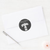 Chalkboard Mason Jar Stickers Favonalized (Enveloppe)