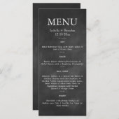 Chalkboard Menu 1 (Voorkant / Achterkant)