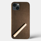 Chalkboard met Chalk-iPhone Case (Achterkant)