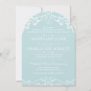 Chalkboard Modern  Typografie Invite Kaart