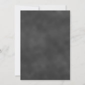 Chalkboard moderne douche nuptiale Invitations (Dos)