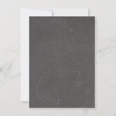 Chalkboard Noël Pyjama fêtes Invitations (Dos)