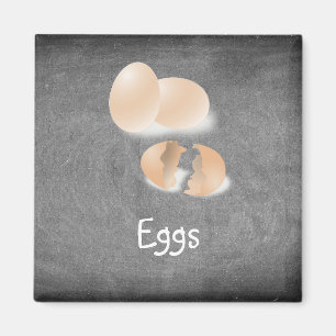 Chalkboard op maat om boodschappenlijstje te kopen magneet