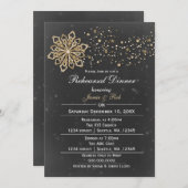 Chalkboard or Rehearsal Dîner invitation (Devant / Derrière)