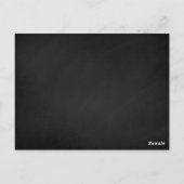 Chalkboard Pool Party 1er Anniversaire Invitation (Dos)