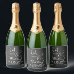 Chalkboard pour toujours et toujours Étiquette de<br><div class="desc">Ces élégants étiquettes de Chalkboard Forever et Always,  vin/vin mousseux,  sont parfaits pour tout mariage ou occasion. Ajoutez votre propre texte et votre date. N'oubliez pas de consulter nos articles correspondants vendus ici : https://www.zazzle.com/store/heritagematters/products?cg=196096880826036891</div>