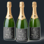 Chalkboard pour toujours et toujours Étiquette de<br><div class="desc">Ces élégants étiquettes de Chalkboard Forever et Always,  vin/vin mousseux,  sont parfaits pour tout mariage ou occasion. Ajoutez votre propre texte et votre date. N'oubliez pas de consulter nos articles correspondants vendus ici : https://www.zazzle.com/store/heritagematters/products?cg=196096880826036891</div>