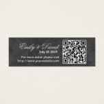 Chalkboard QR Code Mariage Site Web Insérer une ca<br><div class="desc">Chalkboard QR Code Mariage Website Insert Card.</div>