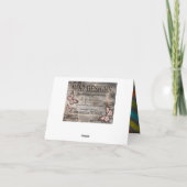 Chalkboard Schattigee kleine monsters bedankt (Achterkant)