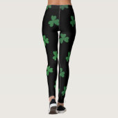Chalkboard Shamrock St. Patrick's Day Leggings (Dos)