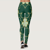 Chalkboard Shamrock St. Patrick's Day Leggings (Dos)