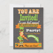 Chalkboard St. Patrick's Day Party Invitation (Dos)