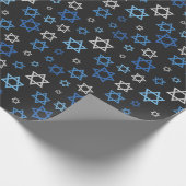 Chalkboard Star van David Hanukkah Cadeaupapier (Hoek)