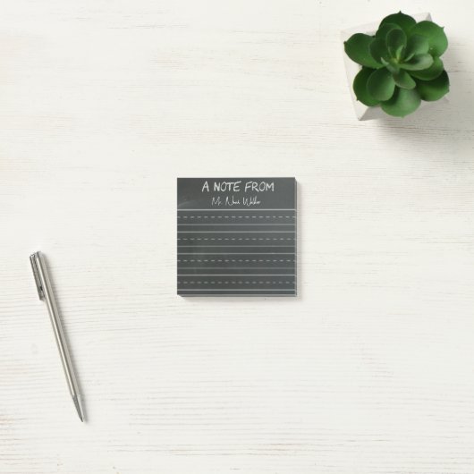 Chalkboard Themed Post-it Notes (Kantoor)